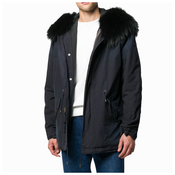 19FW 남성 JAZZY 미니 파카 네이비 192YMP0010 50500D