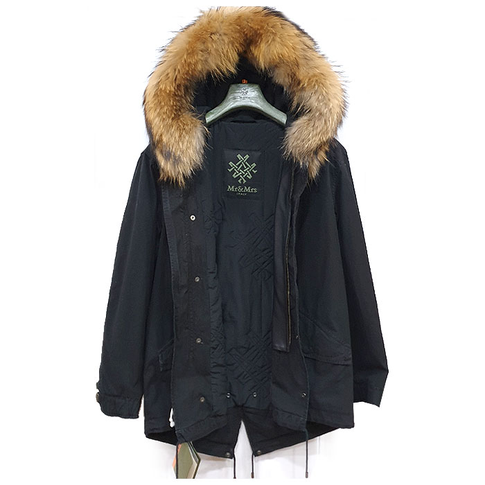 19FW 남성 JAZZY 미니 파카 블랙 192YMP0010 90000A