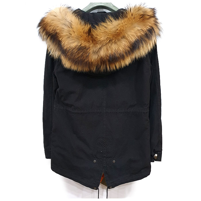 19FW 남성 JAZZY 미니 파카 블랙 192YMP0010 90000A