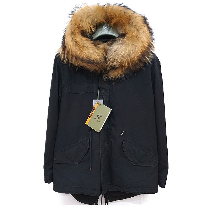 19FW 남성 JAZZY 미니 파카 블랙 192YMP0010 90000A
