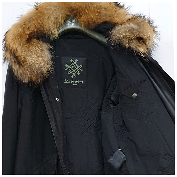 19FW 남성 JAZZY 미니 파카 블랙 192YMP0010 90000A